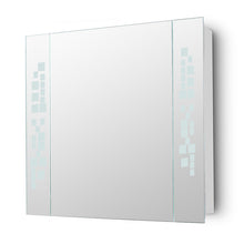 Load image into Gallery viewer, Anti-fog Wall Mounted Mirror Cabinet, Touch Control Switch with CE Driver,LED Illuminated Bathroom Mirror with Shaver Socket