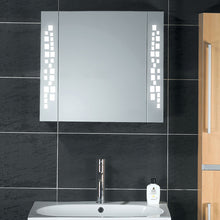 Load image into Gallery viewer, Anti-fog Wall Mounted Mirror Cabinet, Touch Control Switch with CE Driver,LED Illuminated Bathroom Mirror with Shaver Socket