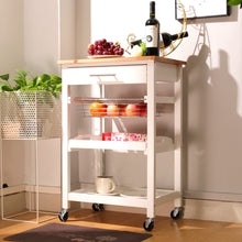 Load image into Gallery viewer, 3 Tier Cart Basket Tray Drawer Kitchen Trolley