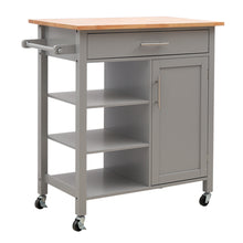 Load image into Gallery viewer, Kitchen Storage Trolley Cabinet Sideboard Buffet Breakfast Carts
