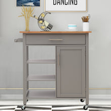 Load image into Gallery viewer, Kitchen Storage Trolley Cabinet Sideboard Buffet Breakfast Carts