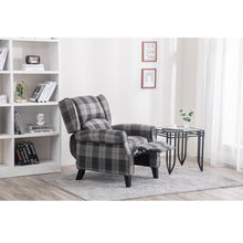 Load image into Gallery viewer, Fabric Wingback Recliner Armchair