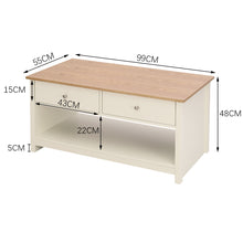 Load image into Gallery viewer, Coffee Table with two Storage
