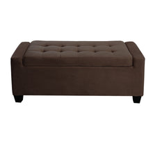 Load image into Gallery viewer, Velvet Upholstered Storage Bench