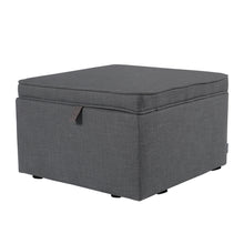 Load image into Gallery viewer, Linen Storage Ottoman Pouffe Stools Footstool Coffee Table Chair