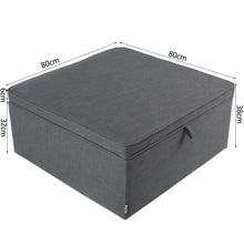 Load image into Gallery viewer, Linen Storage Ottoman Pouffe Stools Footstool Coffee Table Chair