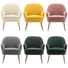 Load image into Gallery viewer, Leisure Velvet Armchair Tub Chair