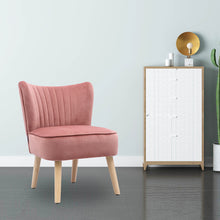 Load image into Gallery viewer, Velvet Leisure Chair Single Sofa -3 colors