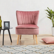 Load image into Gallery viewer, Velvet Leisure Chair Single Sofa -3 colors