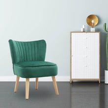 Load image into Gallery viewer, Velvet Leisure Chair Single Sofa -3 colors
