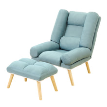 Load image into Gallery viewer, Lounge Sling Chair And Footstool