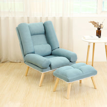 Load image into Gallery viewer, Lounge Sling Chair And Footstool
