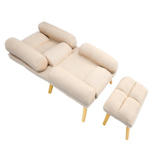 Load image into Gallery viewer, Lounge Sling Chair And Footstool