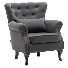 Load image into Gallery viewer, Chesterfield Tub Chair Armchair With Cushion