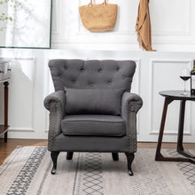 Load image into Gallery viewer, Chesterfield Tub Chair Armchair With Cushion