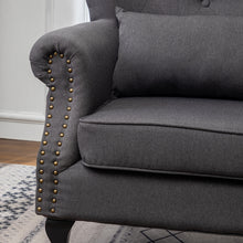 Load image into Gallery viewer, Chesterfield Tub Chair Armchair With Cushion