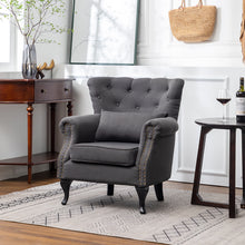 Load image into Gallery viewer, Chesterfield Tub Chair Armchair With Cushion