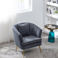 Load image into Gallery viewer, Velvet Accent Chair
