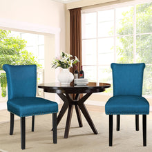 Load image into Gallery viewer, Set of 2 Upholstered Dining Chair
