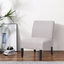 Load image into Gallery viewer, Upholstered Linen Dining Chair