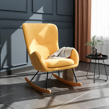 Load image into Gallery viewer, Rocking Chair Armchair With Pocket
