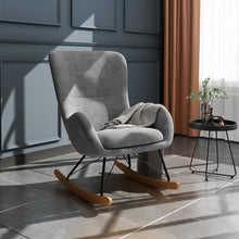 Load image into Gallery viewer, Rocking Chair Armchair With Pocket