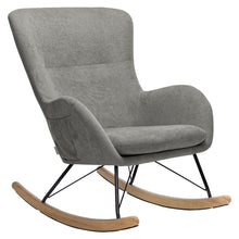 Load image into Gallery viewer, Rocking Chair Armchair With Pocket