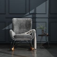 Load image into Gallery viewer, Rocking Chair Armchair With Pocket
