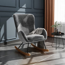 Load image into Gallery viewer, Rocking Chair Armchair With Pocket