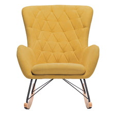 Load image into Gallery viewer, Rocking Chair Armchair With Pocket