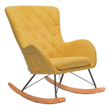 Load image into Gallery viewer, Rocking Chair Armchair With Pocket