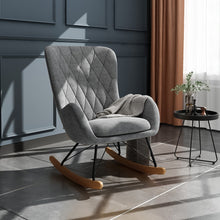 Load image into Gallery viewer, Rocking Chair Armchair With Pocket