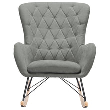 Load image into Gallery viewer, Rocking Chair Armchair With Pocket