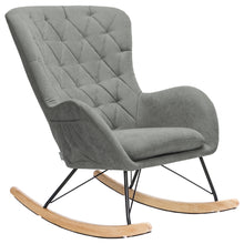 Load image into Gallery viewer, Rocking Chair Armchair With Pocket