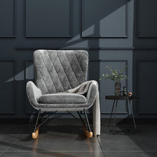 Load image into Gallery viewer, Rocking Chair Armchair With Pocket