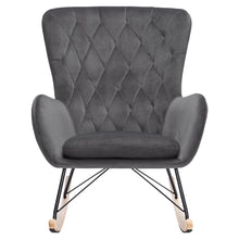 Load image into Gallery viewer, Rocking Chair Armchair With Pocket