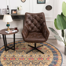 Load image into Gallery viewer, Bronzing Leather Liftable Leisure Chair Office Armchair