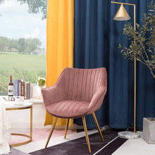Load image into Gallery viewer, Set of 2 Velvet Leisure Dining Chairs