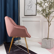 Load image into Gallery viewer, Set of 2 Velvet Leisure Dining Chairs