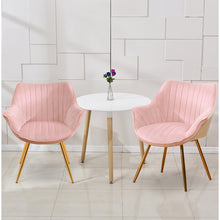 Load image into Gallery viewer, Set of 2 Velvet Leisure Dining Chairs