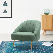 Load image into Gallery viewer, Imitation Cashmere Bucket Style Accent Chair