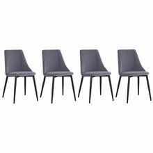 Load image into Gallery viewer, Set of 4 Velvet Dining Chairs- Grey, Pink ,Green