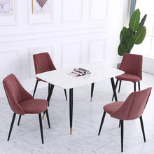 Load image into Gallery viewer, Set of 4 Velvet Dining Chairs- Grey, Pink ,Green