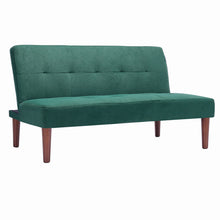 Load image into Gallery viewer, Fabric Upholstered 2 Seater Sofa Bed