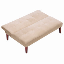 Load image into Gallery viewer, Fabric Upholstered 2 Seater Sofa Bed