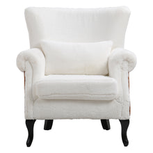 Load image into Gallery viewer, Livingandhome Think Padded Coney Suede Armchair Single Sofa, JM2162