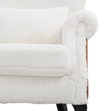 Load image into Gallery viewer, Livingandhome Think Padded Coney Suede Armchair Single Sofa, JM2162