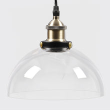 Load image into Gallery viewer, Industrial Pendant Light Glass Lamp Ceiling Lampshade, Semicircle Shape
