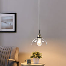 Load image into Gallery viewer, Industrial Pendant Light Glass Lamp Ceiling Lampshade, Semicircle Shape