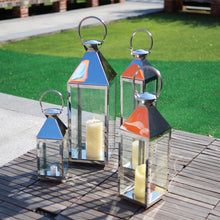 Load image into Gallery viewer, Stainless Steel Candle Lanterns Parties Weddings Lanterns Candle Holder